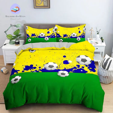 Housse de Couette Football Brasil